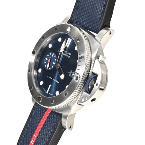 panerai submersible quarantaquattro luna rossa